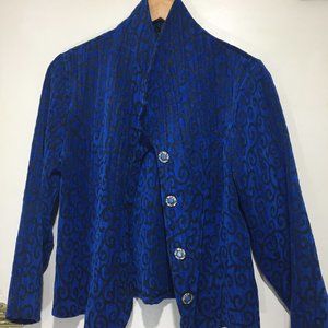 VINTAGE PRINTED BLAZERS SIZE M